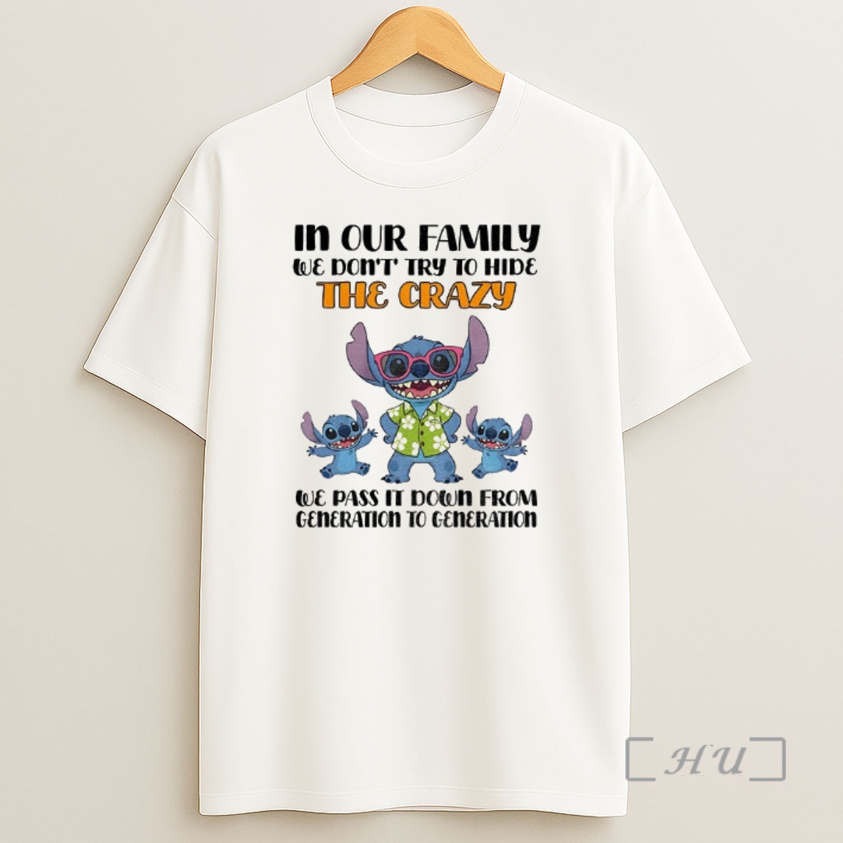 Officials Stitch In Our Family We Dont Try To Hide The Crazy We Pass It Down From Generation To Generation Premium Shirt Sweatshirt Tee