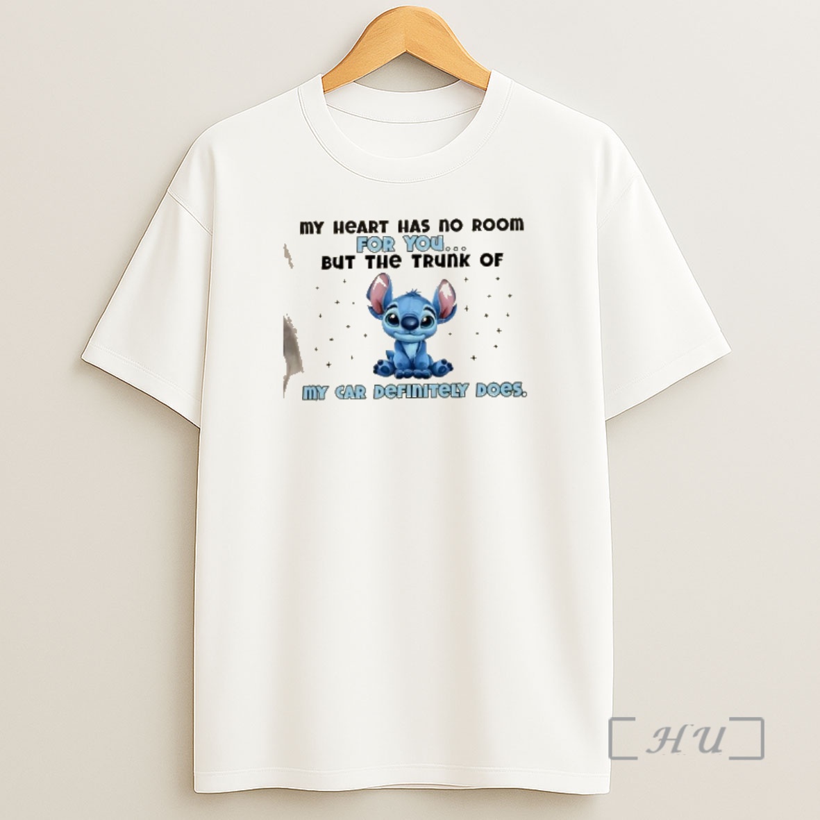 Officials Stitch My Heart Has No Room For You But The Trunk Of My Car Definitely Does Premium Shirt Sweatshirt Tee