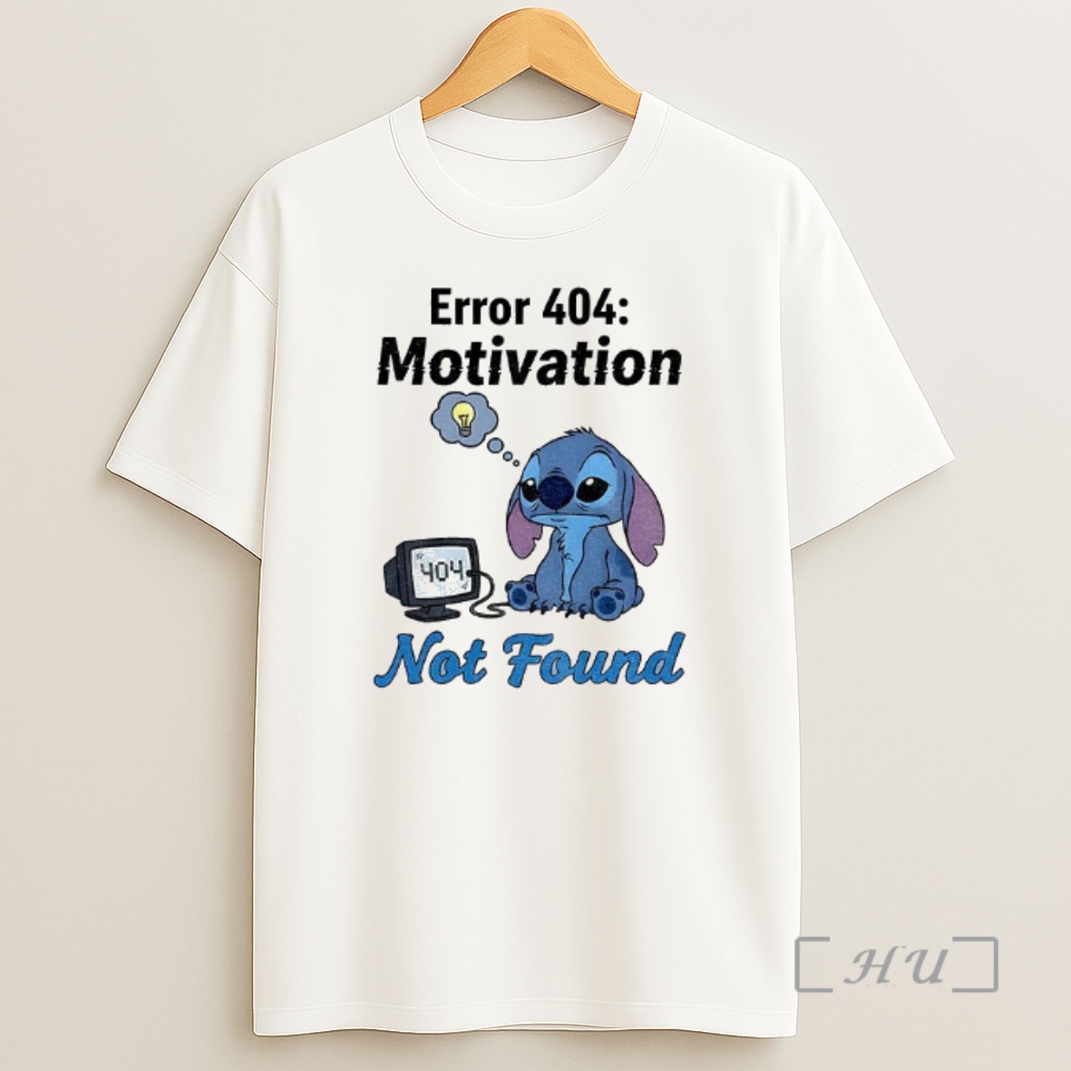 Officials Stitch Sad Error 404 Motivation Not Found Premium Shirt Sweatshirt Tee