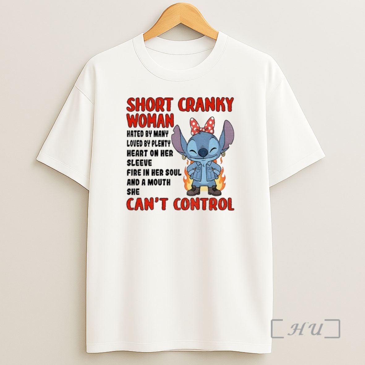 Officials Stitch Short Cranky Woman Hated By Many Loved By Plenty Heart On Her Sleeve Fire In Her Premium Shirt Sweatshirt Tee
