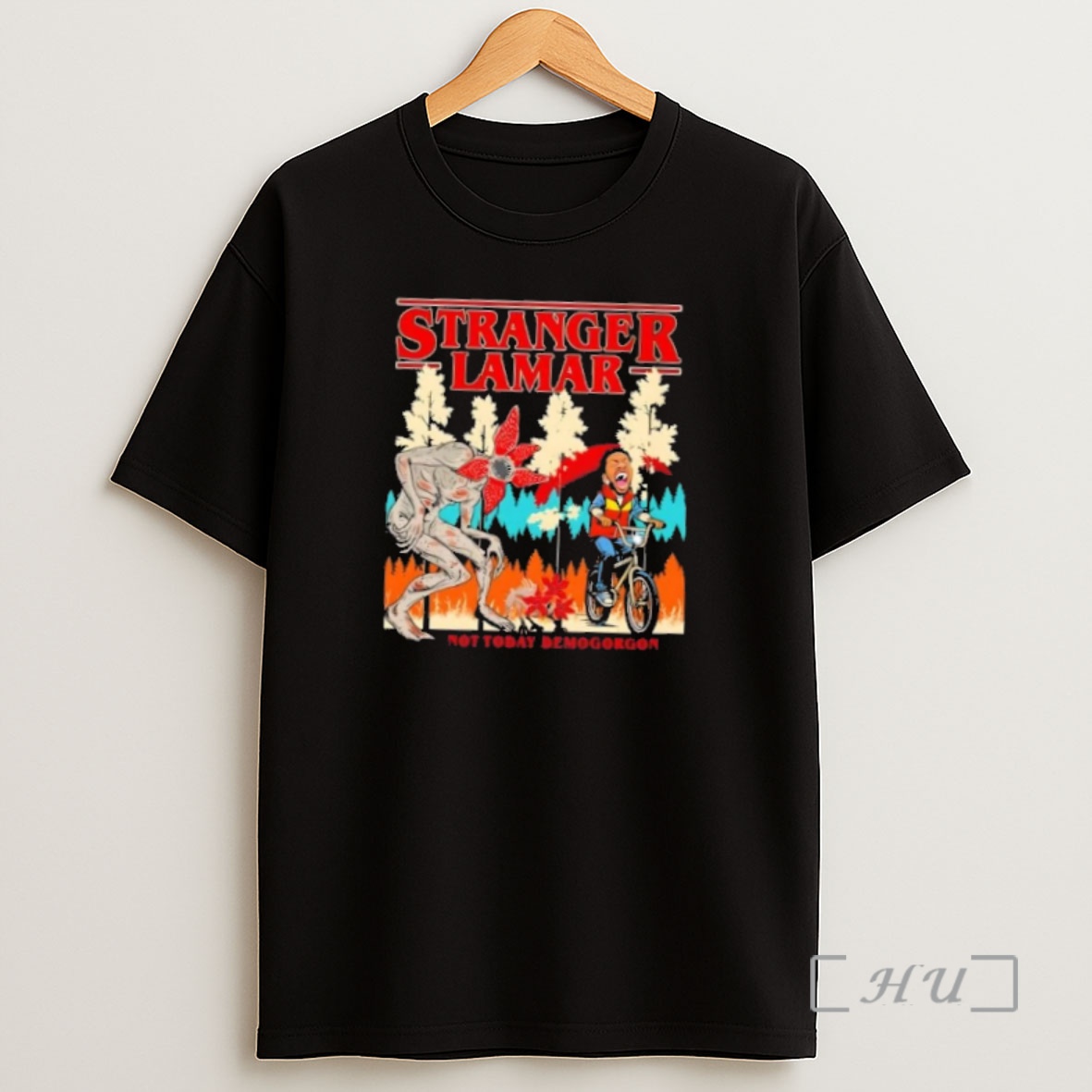 Officials Stranger Kendrick Lamar Not Today Demogorgon Premium Shirt Sweatshirt Tee