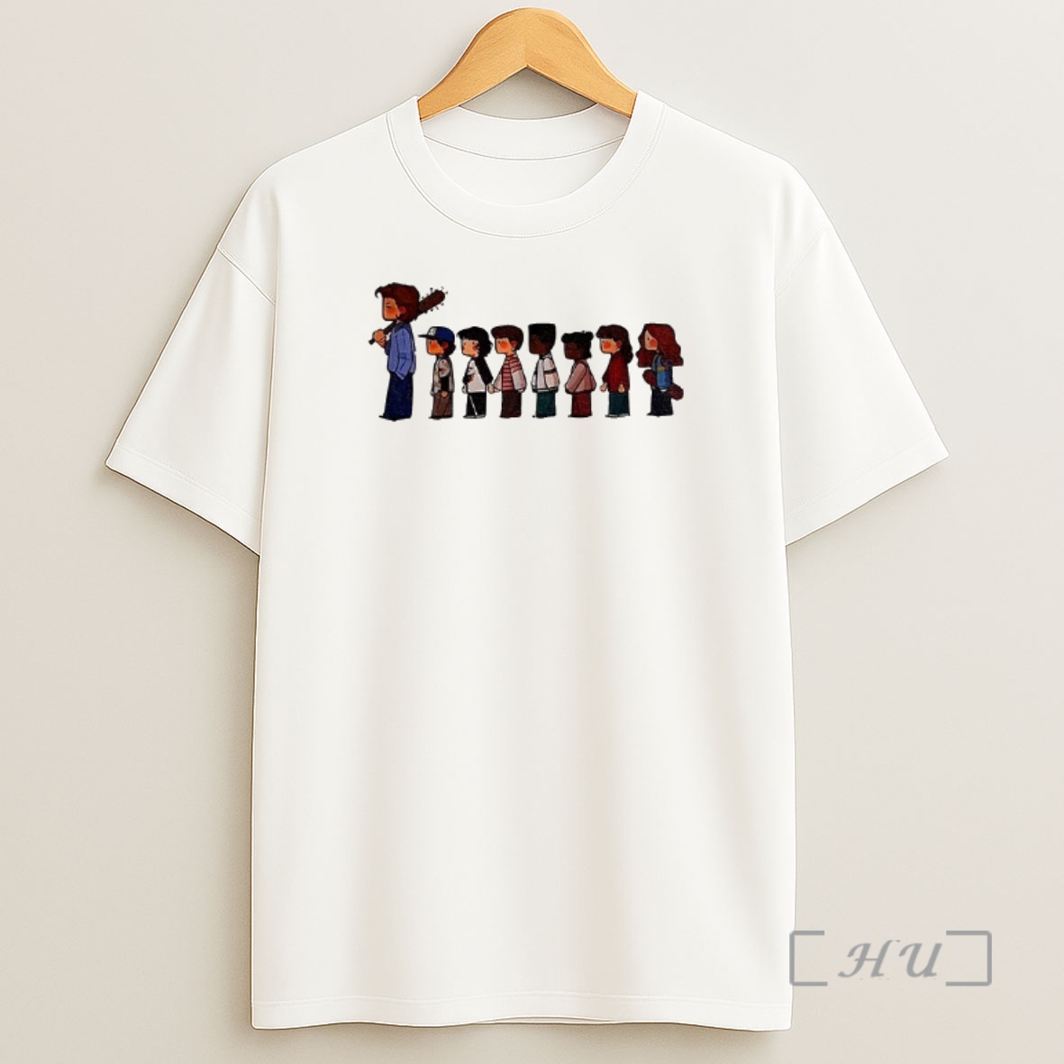 Officials Stranger Things 5 Characters Cartoon Premium Shirt Sweatshirt Tee