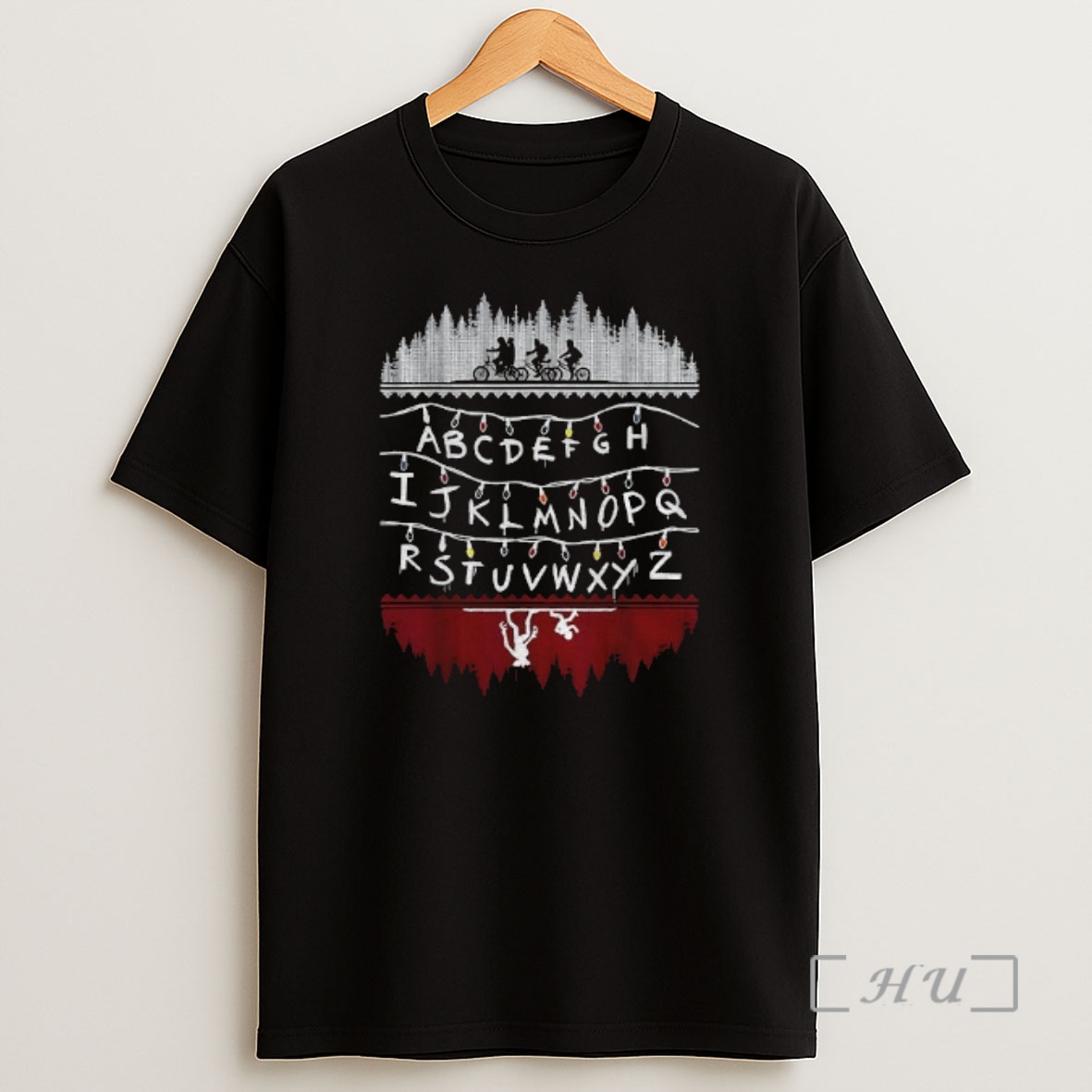 Officials Stranger Things Alphabet Lights Abcdefgh Merry Christmas Premium Shirt Sweatshirt Tee