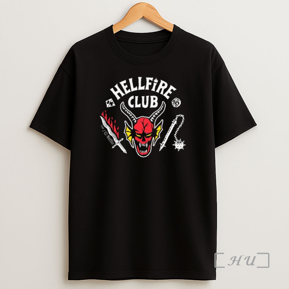 Officials Stranger Things Ceramic Hellfire Club Premium Shirt Sweatshirt Tee