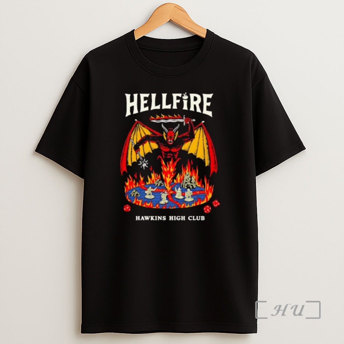 Officials Stranger Things Hellfire Hawking High Club Premium Shirt Sweatshirt Tee