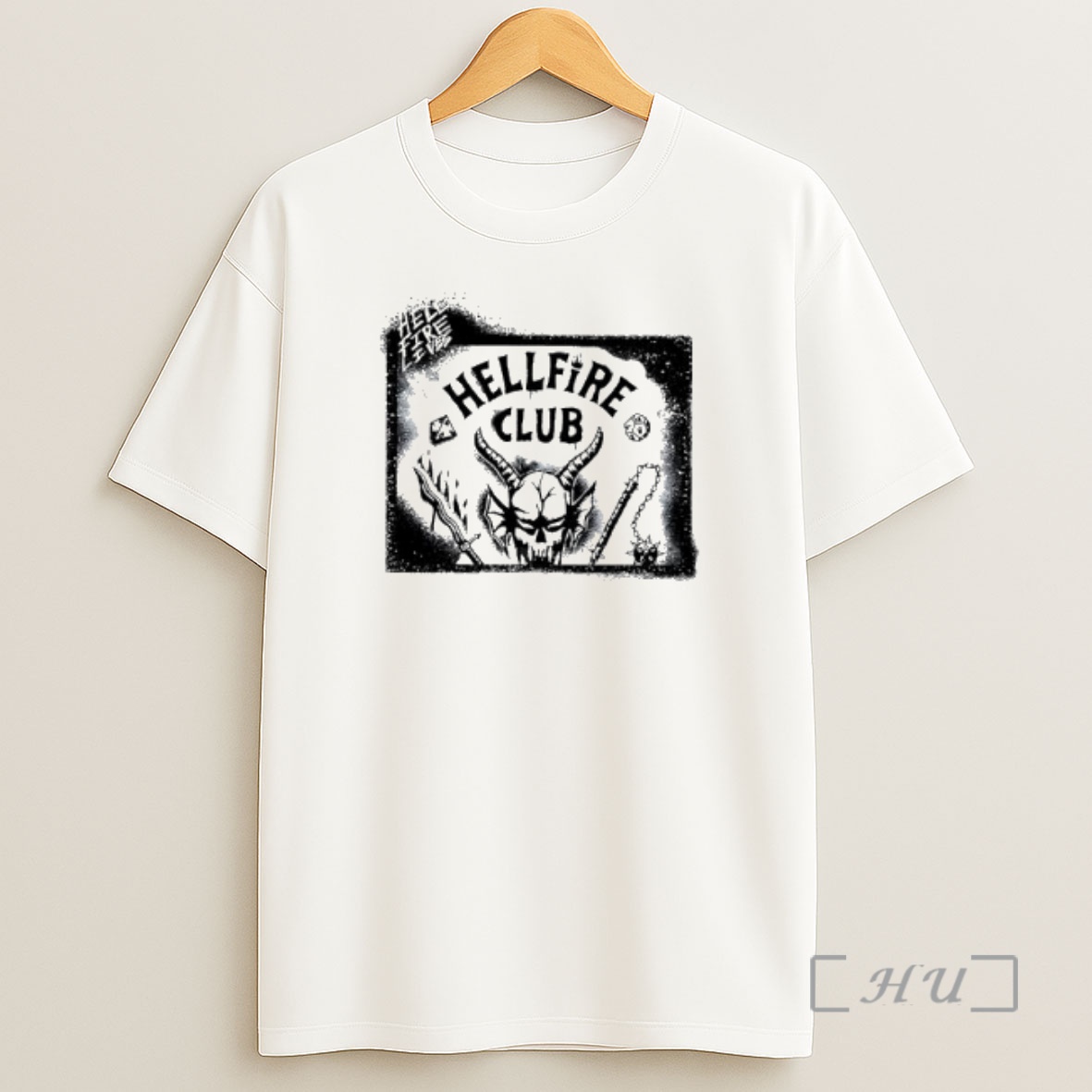 Officials Stranger Things Hellfire Lives Scribble Club Premium Shirt Sweatshirt Tee