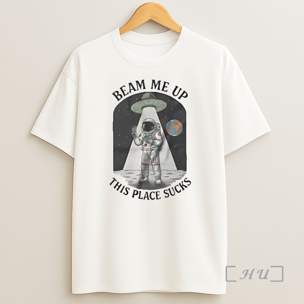 Officials Stranger Things Beam Me Up This Place Sucks Premium Shirt Sweatshirt Tee