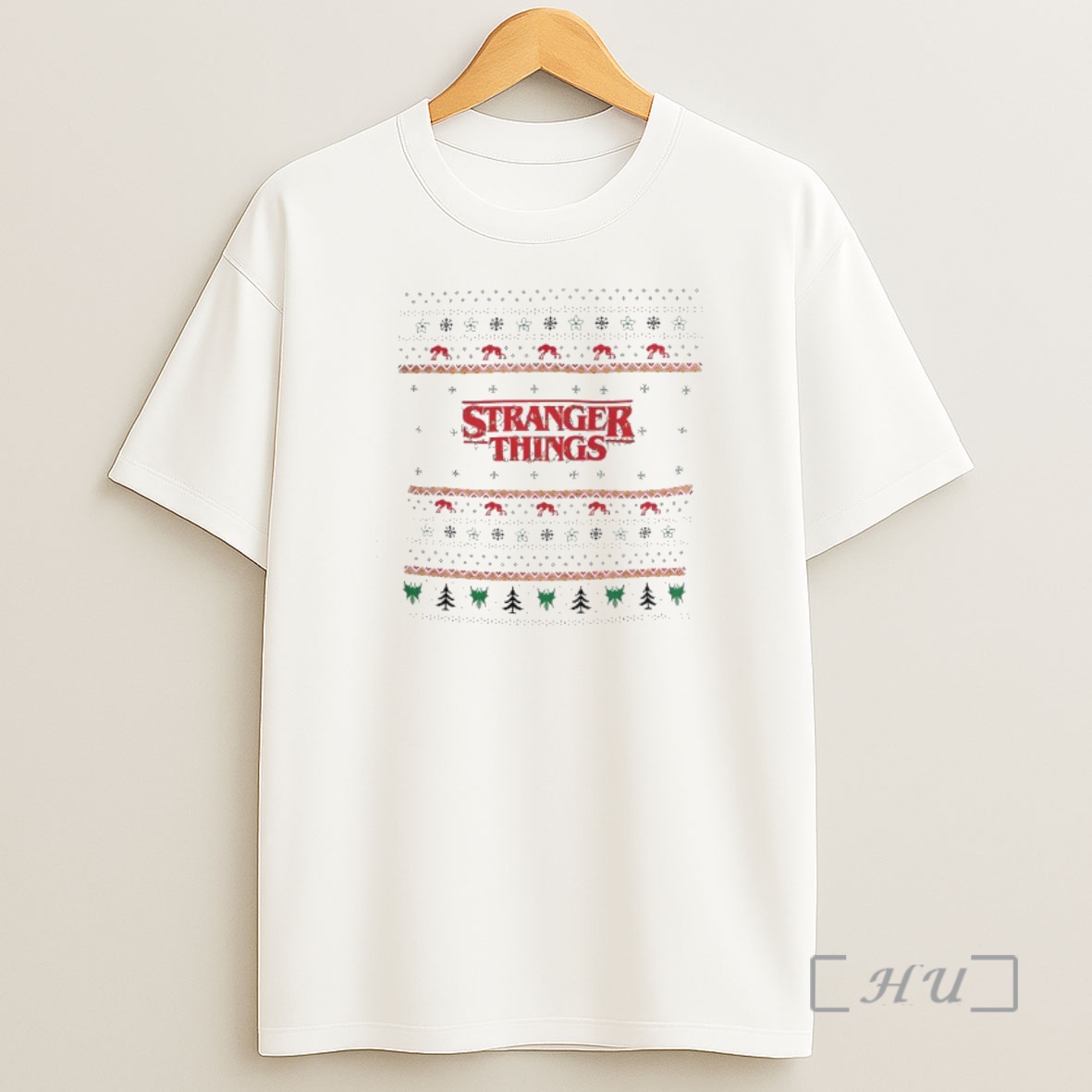 Officials Stranger Things Ugly Christmas Premium Shirt Sweatshirt Tee