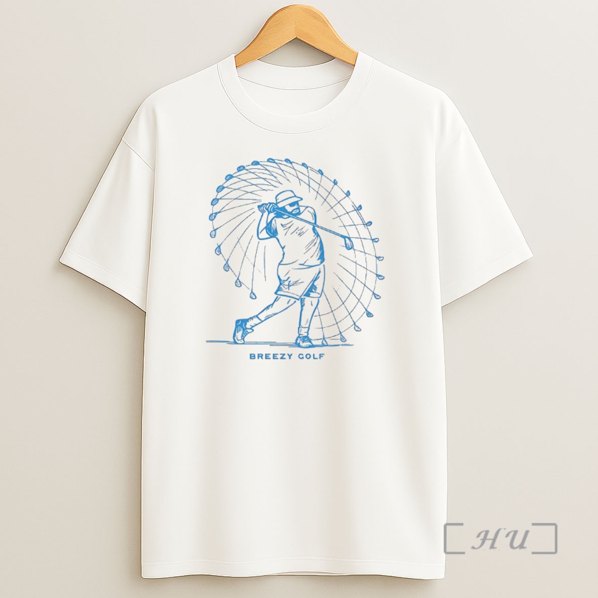 Officials Stroboscopic Effect Vitruvian Swing Premium Shirt Sweatshirt Tee