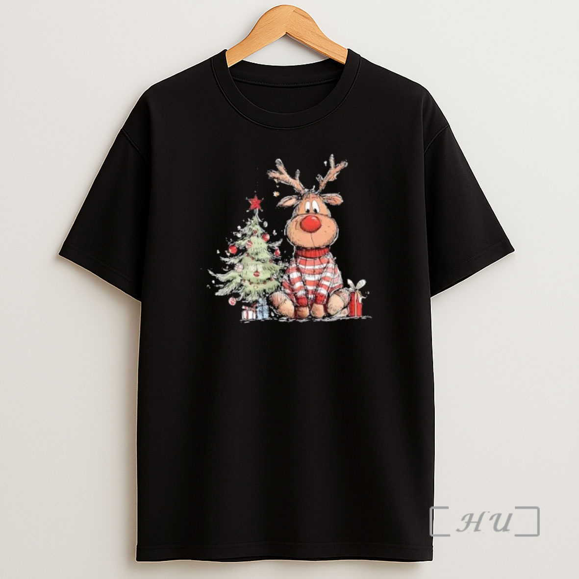 Officials Stuffed Reindeer Tree Christmas Premium Shirt Sweatshirt Tee
