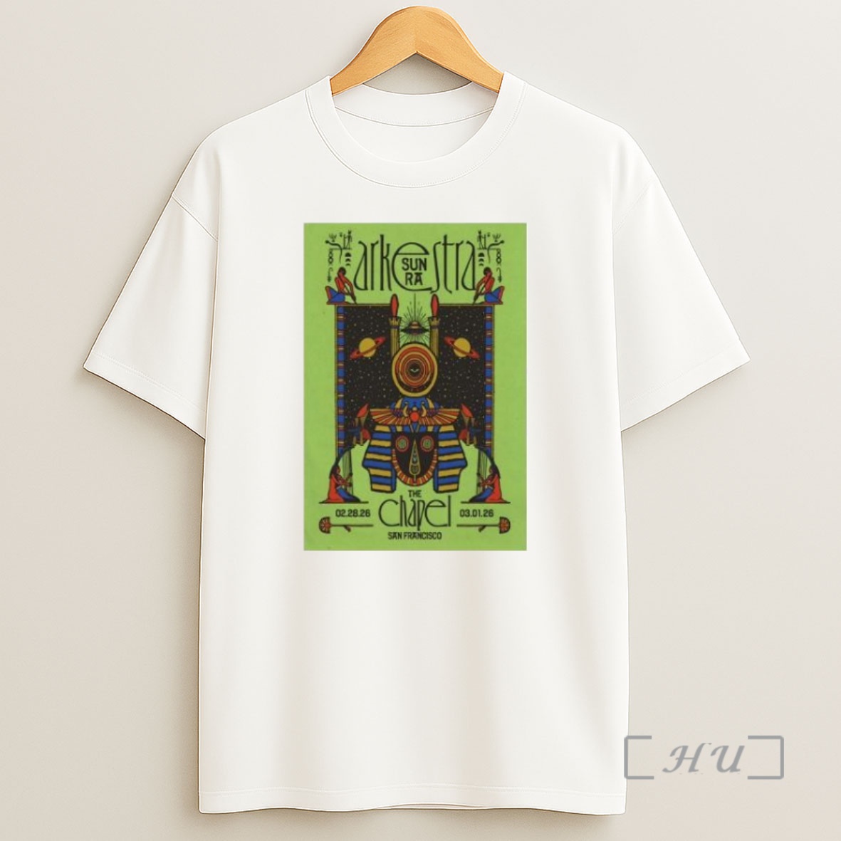 Officials Sun Ra Arkestra The Chapel In San Francisco Ca Feb 28 Mar 1 2026 Premium Shirt Sweatshirt Tee