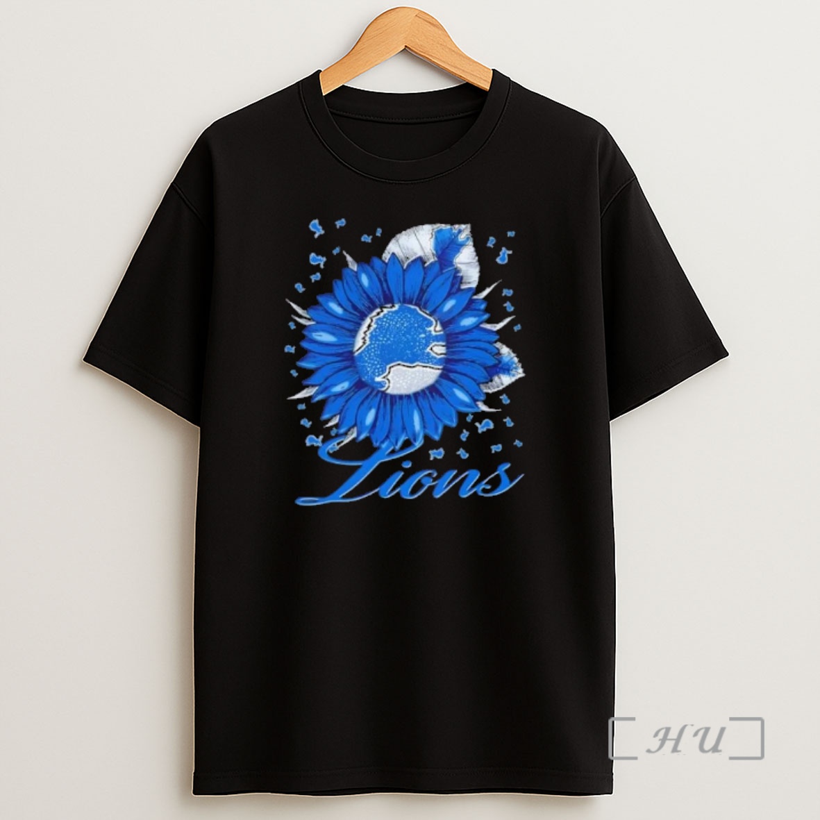 Officials Sunflower X Detroit Lions Football Logo Premium Shirt Sweatshirt Tee
