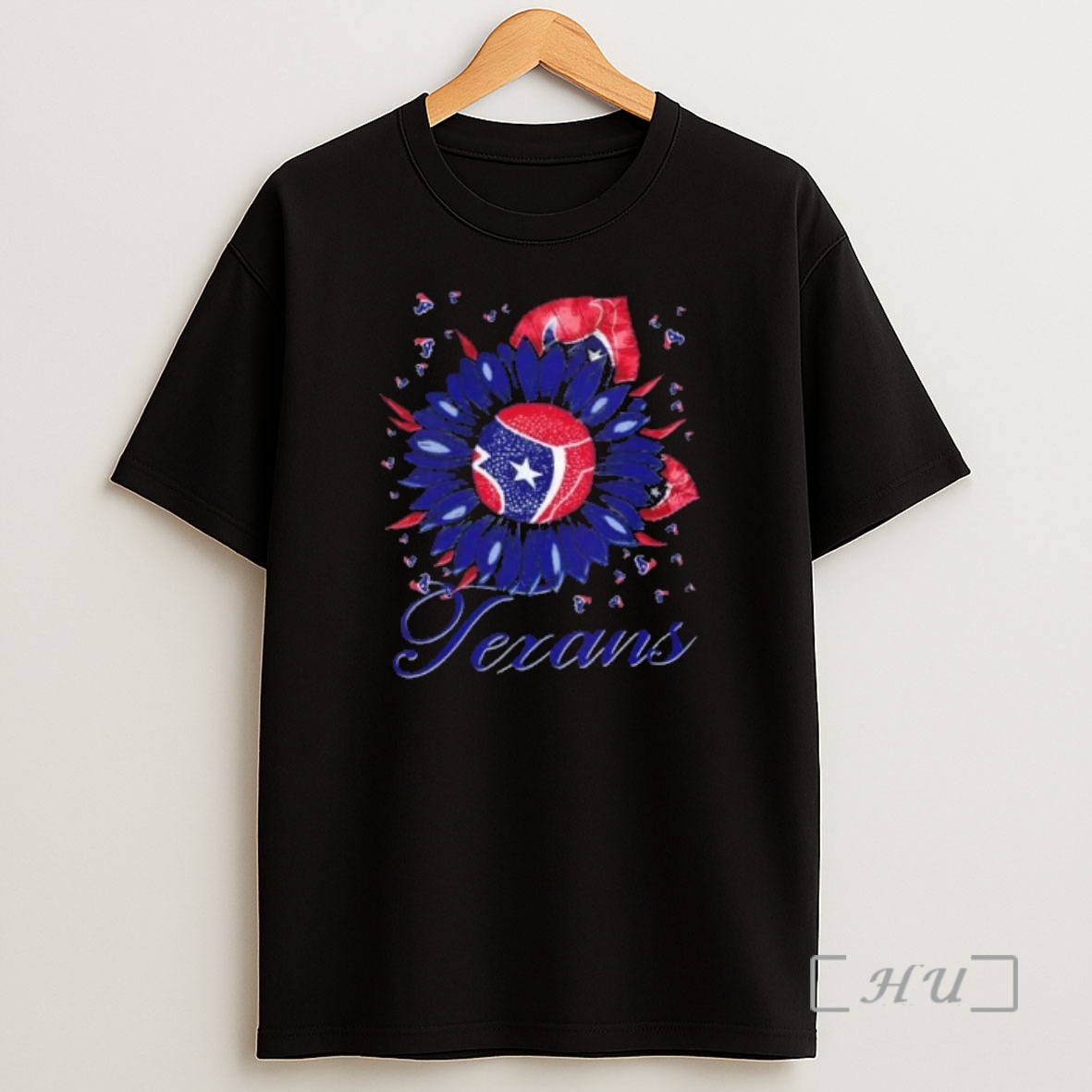 Officials Sunflower X Houston Texans Football Logo Premium Shirt Sweatshirt Tee