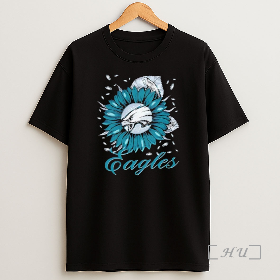 Officials Sunflower X Philadelphia Eagles Football Logo Premium Shirt Sweatshirt Tee