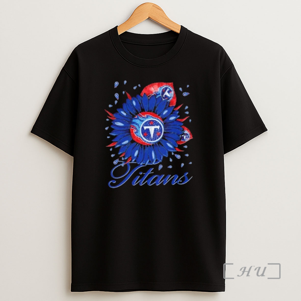 Officials Sunflower X Tennessee Titans Football Logo Premium Shirt Sweatshirt Tee
