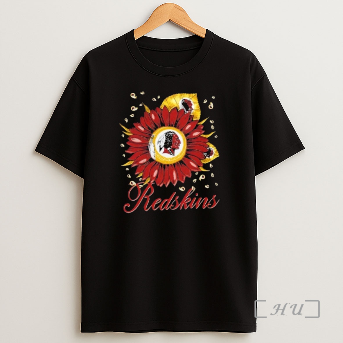 Officials Sunflower X Washington Redskins Football Logo Premium Shirt Sweatshirt Tee