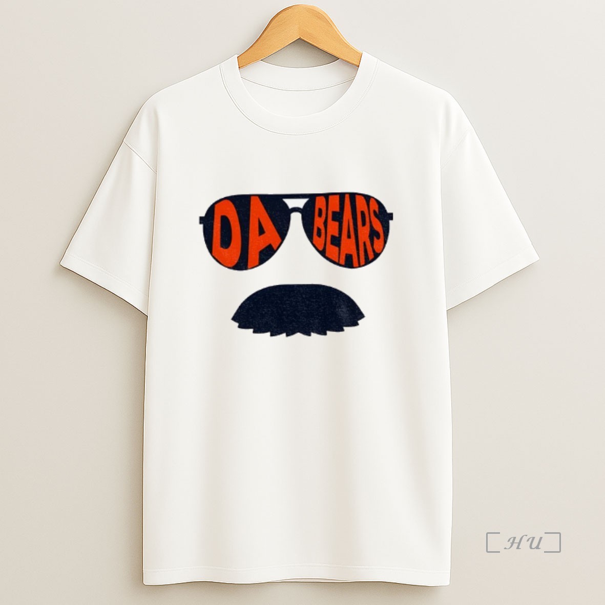 Officials Sunglasses And Mustache Da Bears Chicago Bears Nfl Football Game Day Premium Shirt Sweatshirt Tee