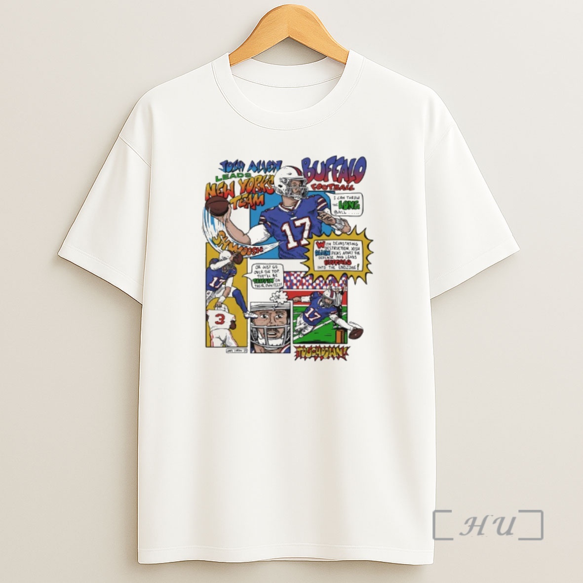 Officials Super Josh Comic Book Josh Allen Buffalo Bills Premium Shirt Sweatshirt Tee
