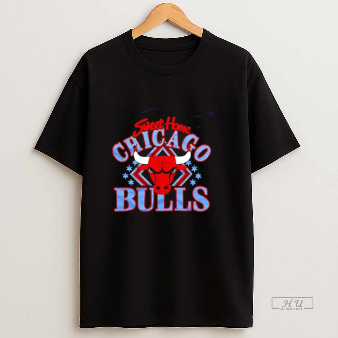 Officials Sweet Home Chicago Bulls 2025 Logo Sweatshirt Tee
