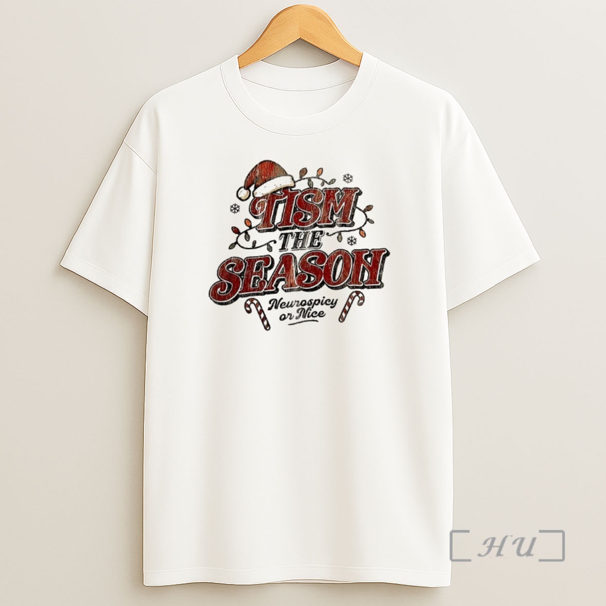 Officials Tism The Season Neurospicy Or Nice Christmas Light Premium Shirt Sweatshirt Tee