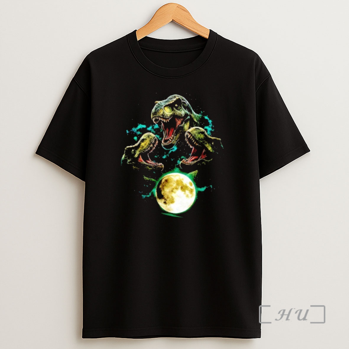 Officials Trex Jurassic Dinosaur Moon Premium Shirt Sweatshirt Tee