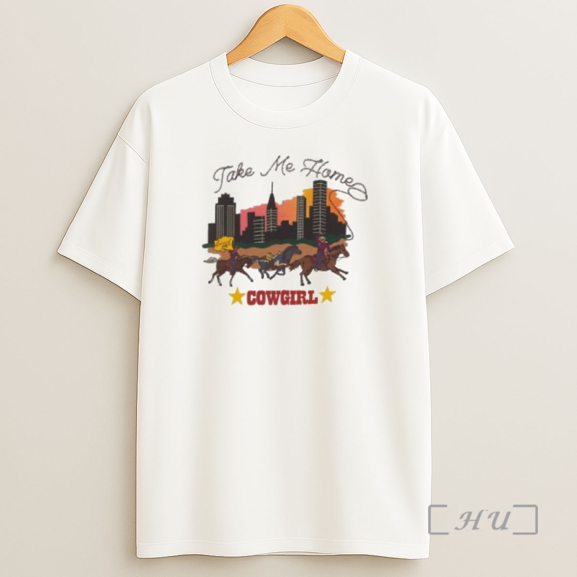 Officials Take Me Home Staycoolnyc City Cowgirl Circle White Premium Shirt Sweatshirt Tee