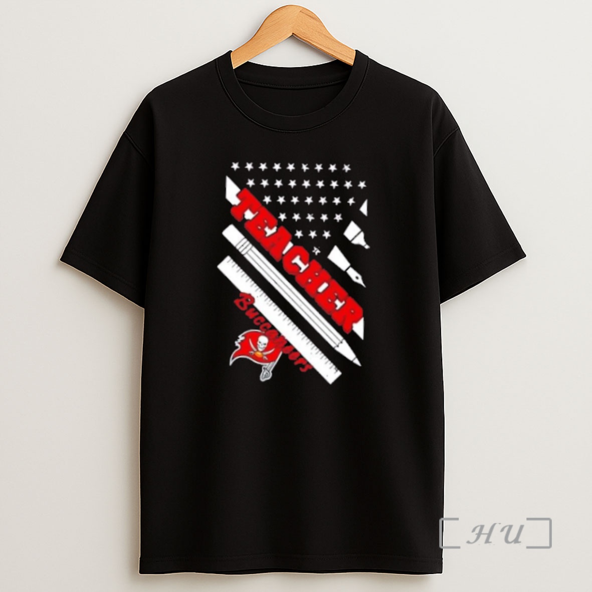 Officials Tampa Bay Buccaneers Football X Teacher American Flag Premium Shirt Sweatshirt Tee