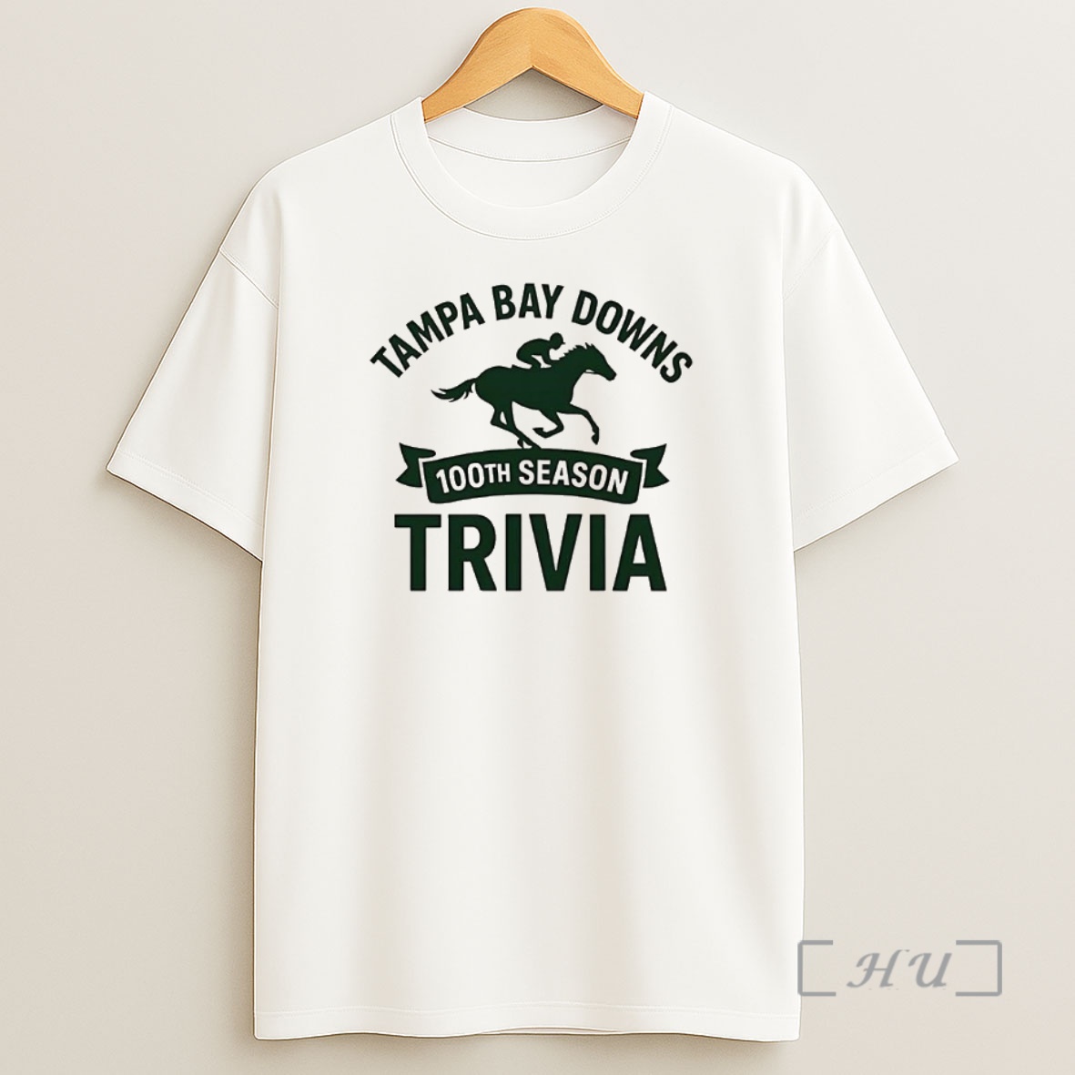Officials Tampa Bay Downs 100th Season Trivia 2025 Logo Premium Shirt Sweatshirt Tee