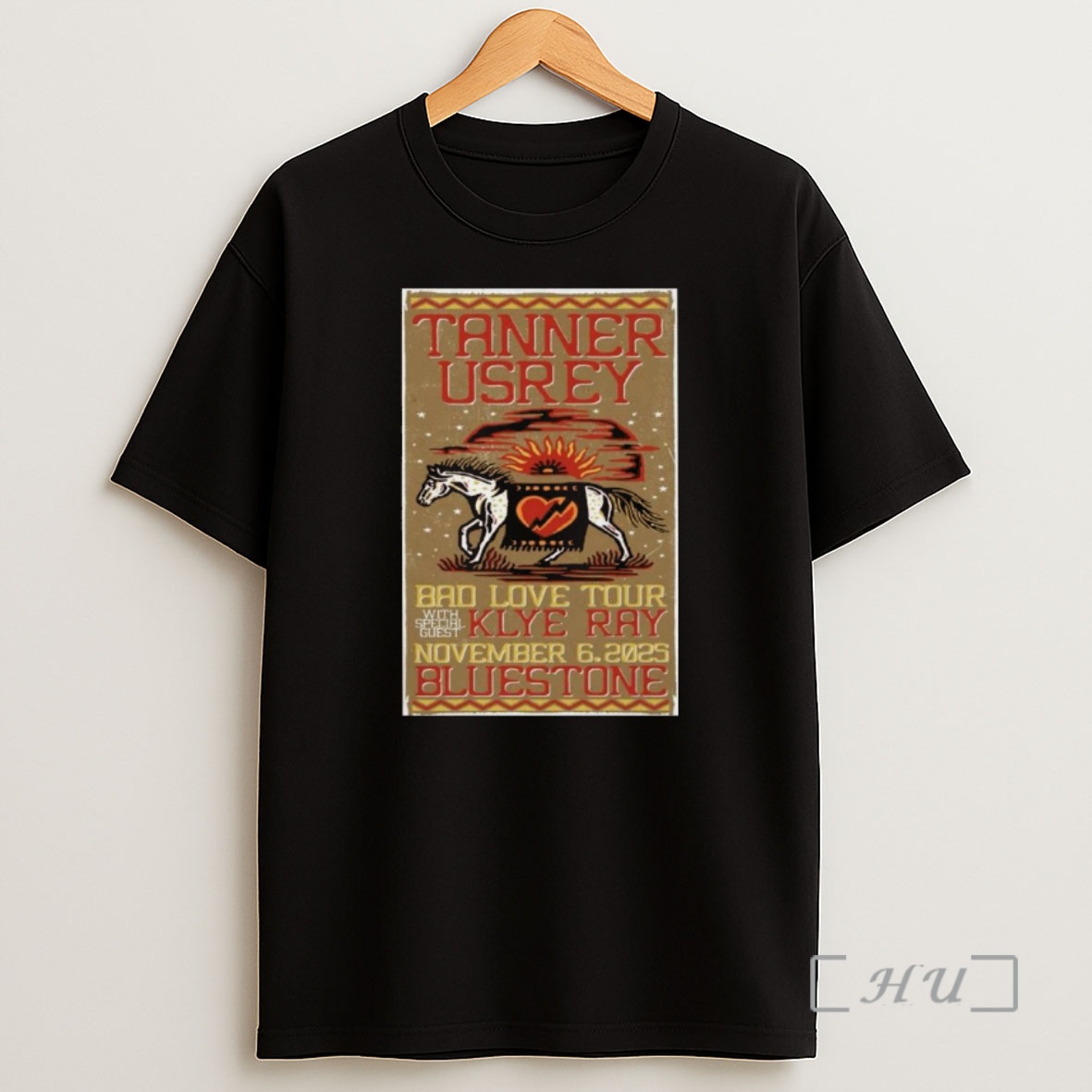 Officials Tanner Usrey Bad Love Tour With Special Guest Klye Ray Columbus Ohio 11 06 Premium Shirt Sweatshirt Tee