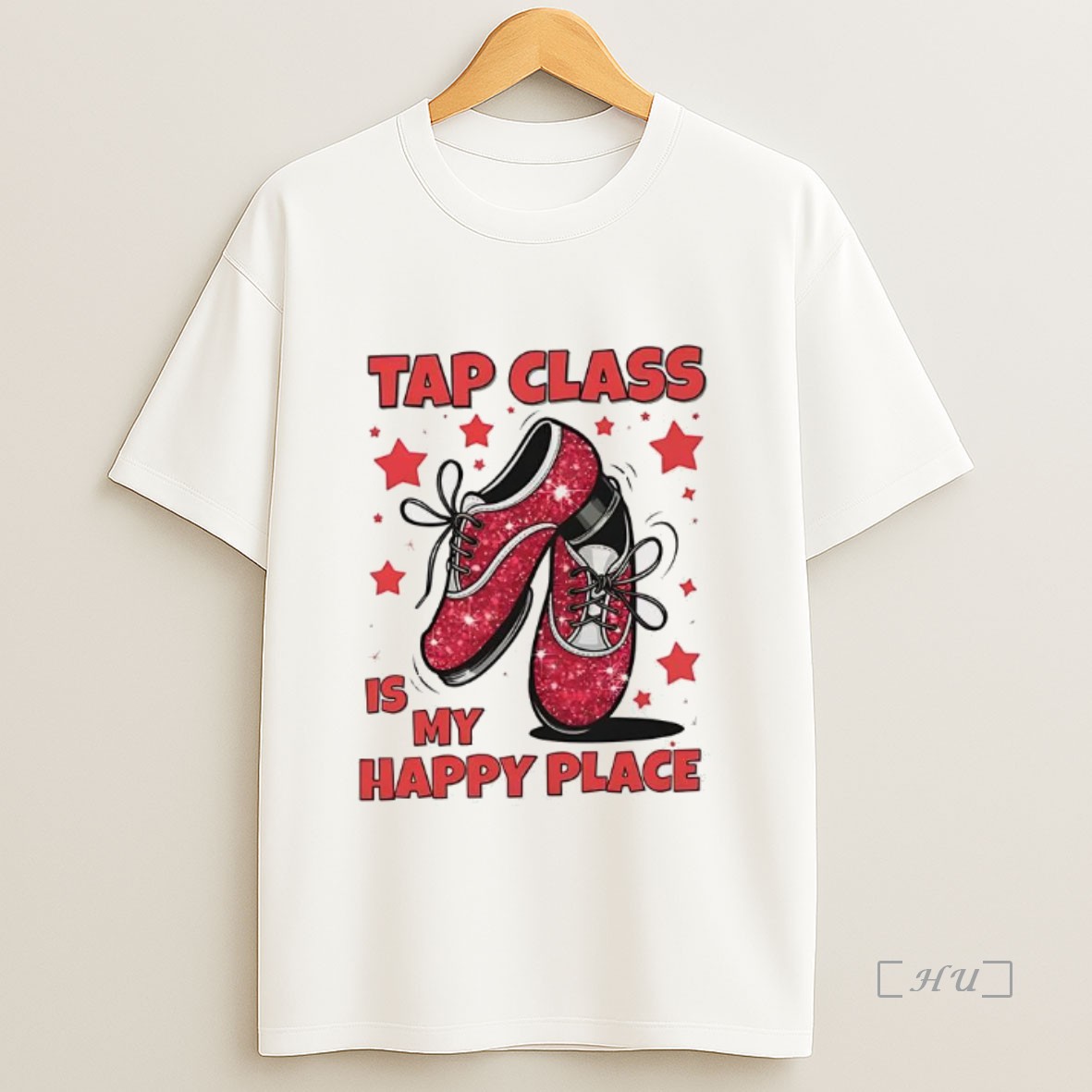 Officials Tap Class Is My Happy Place Dancing Shoes Premium Shirt Sweatshirt Tee