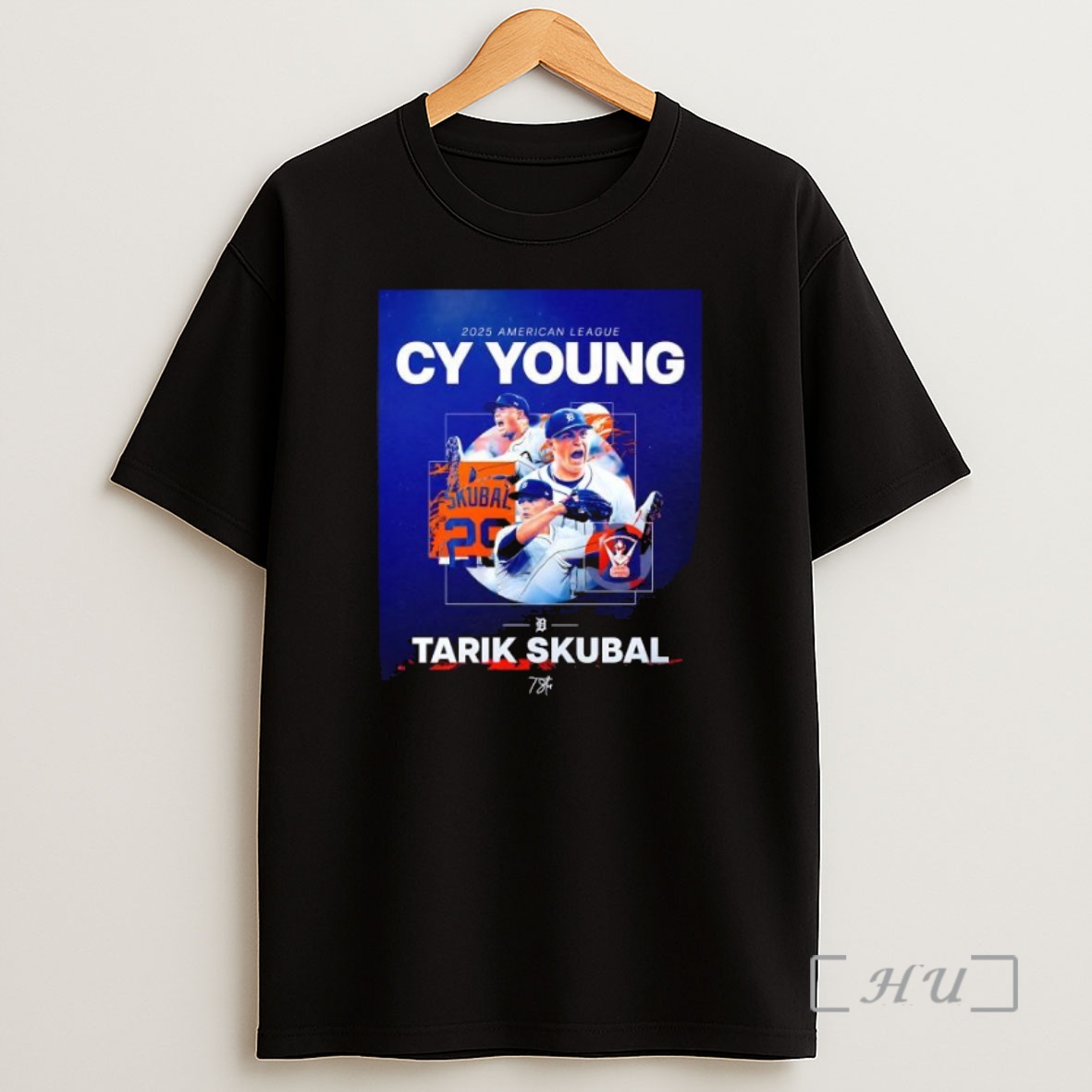 Officials Tarik Skubal 2025 American League Cy Young Award Premium Shirt Sweatshirt Tee