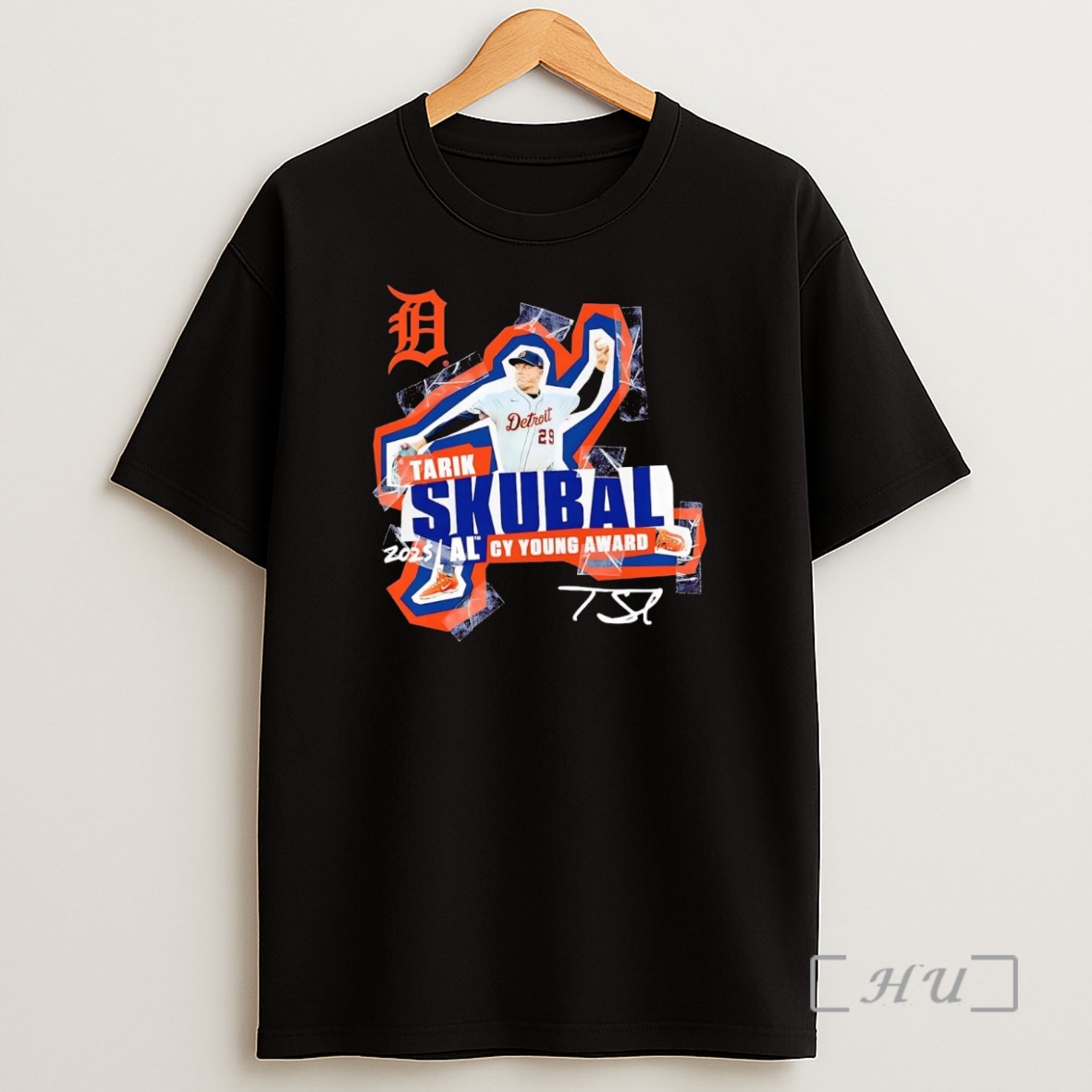Officials Tarik Skubal Al Cy Young Award 2025 Detroit Tigers Premium Shirt Sweatshirt Tee