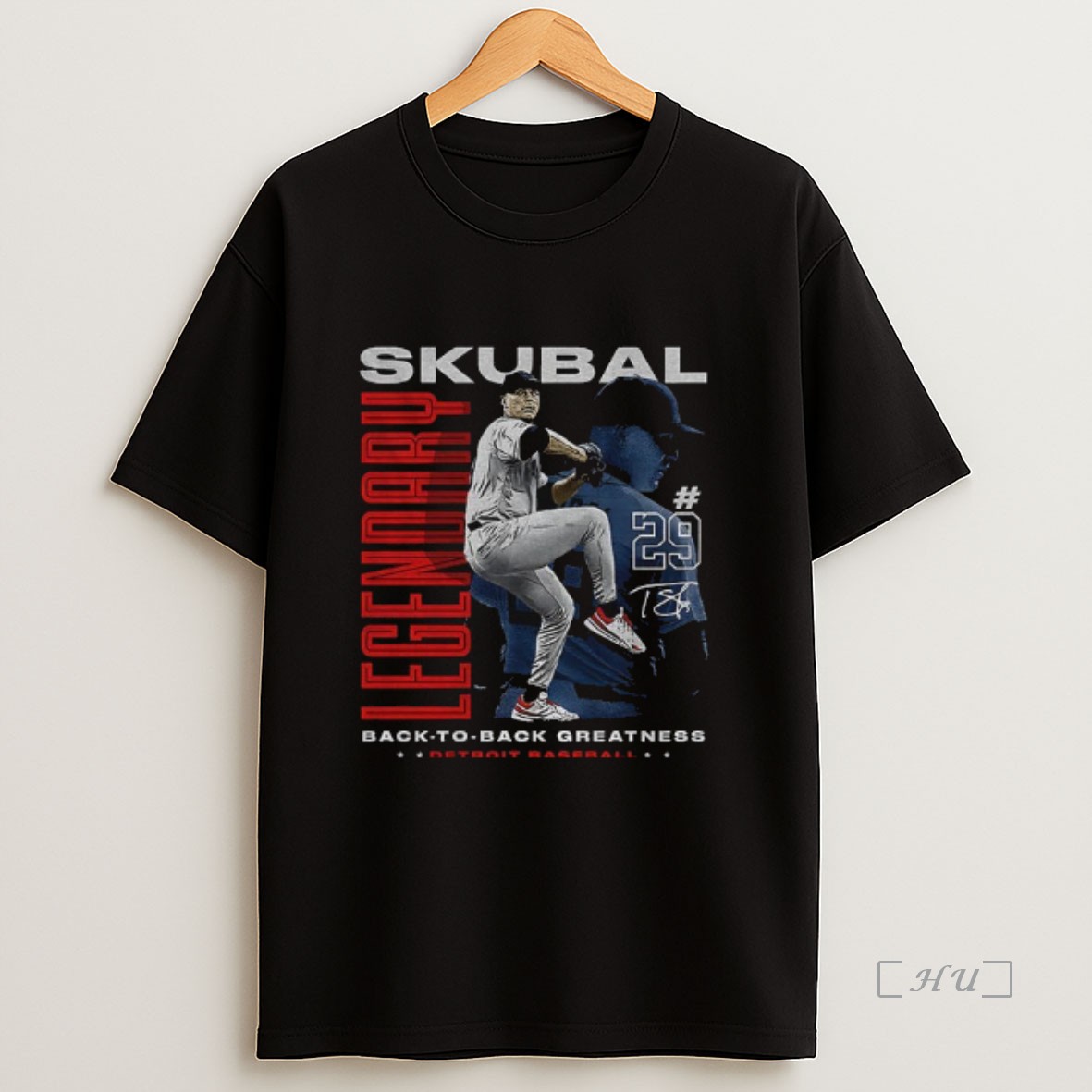 Officials Tarik Skubal Detroit Tigers Baseball Mlb Back To Back Greatness 29 Signature Premium Shirt Sweatshirt Tee