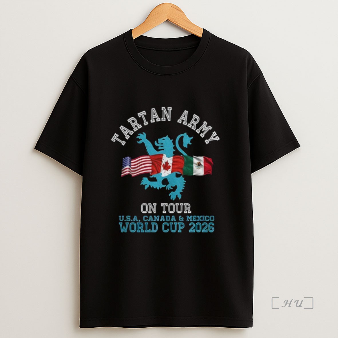 Officials Tartan Army On Tour Usa Canada Mexico Scotland World Cup 2026 Flag Premium Shirt Sweatshirt Tee