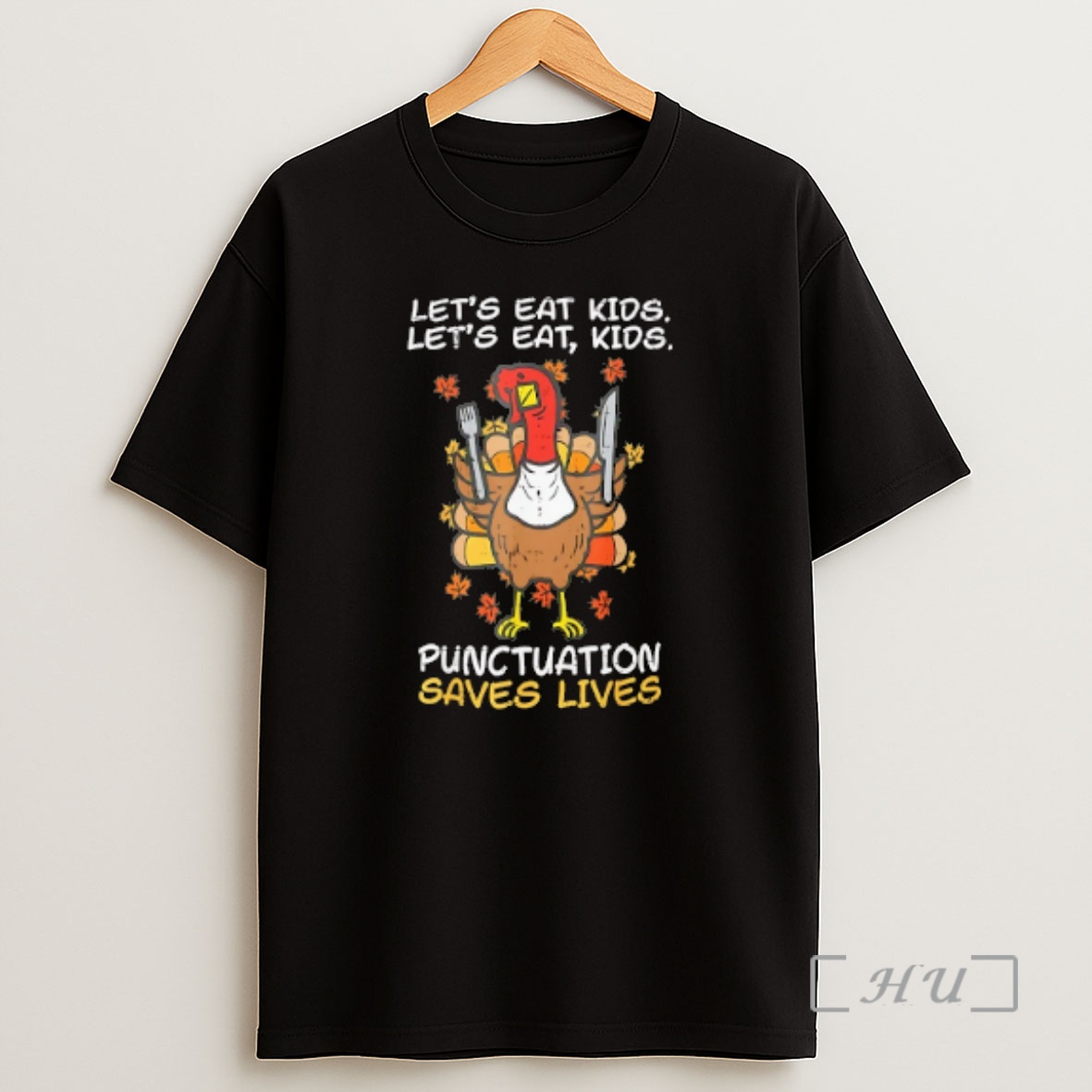 Officials Teacher Turkey Lets Eat Kids Punctuation Thanksgiving Premium Shirt Sweatshirt Tee