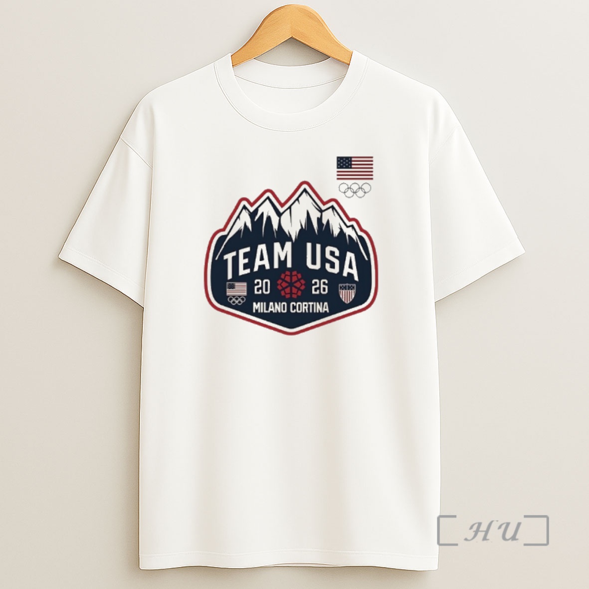 Officials Team Usa 2026 Mountain Patch Milano Cortina Premium Shirt Sweatshirt Tee