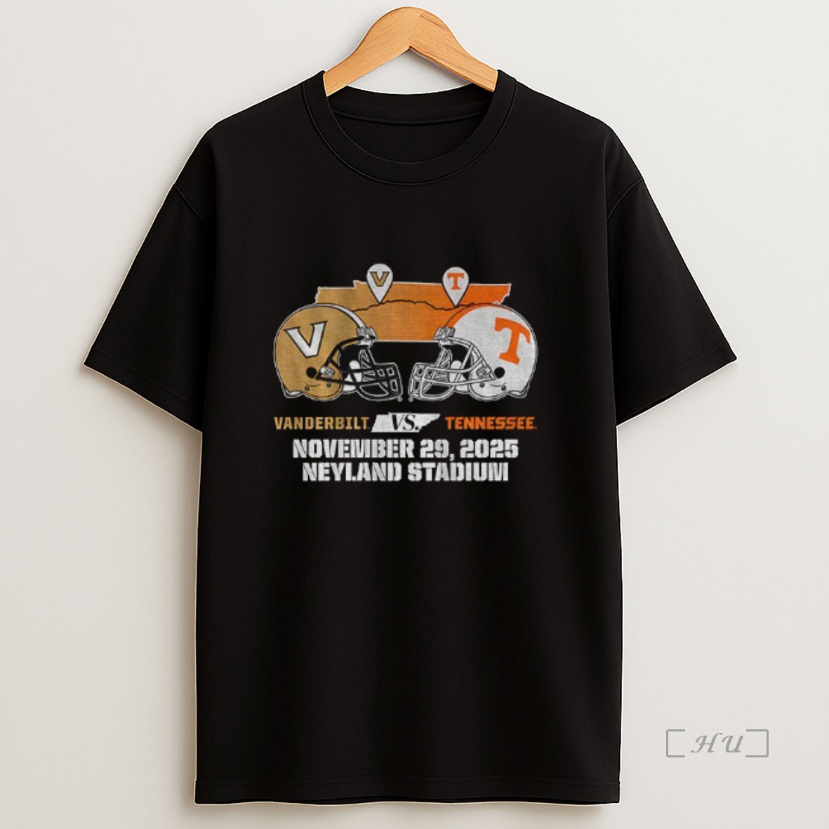 Officials Tennessee Volunteers Vs Vanderbilt Commodores Helmet November 29 2025 Neyland Stadium Premium Shirt Sweatshirt Tee