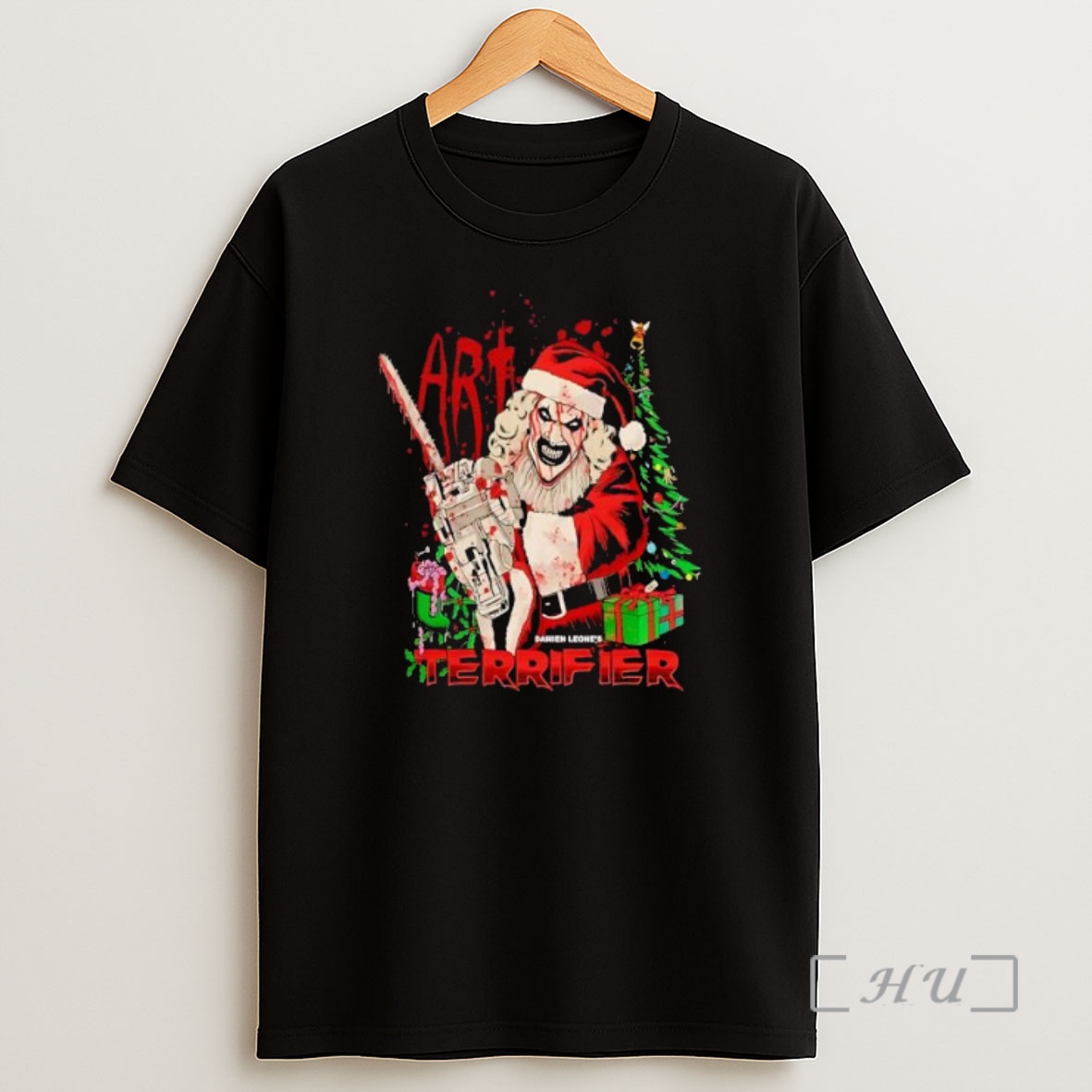 Officials Terrifier 3 Art The Clown Christmas Premium Shirt Sweatshirt Tee