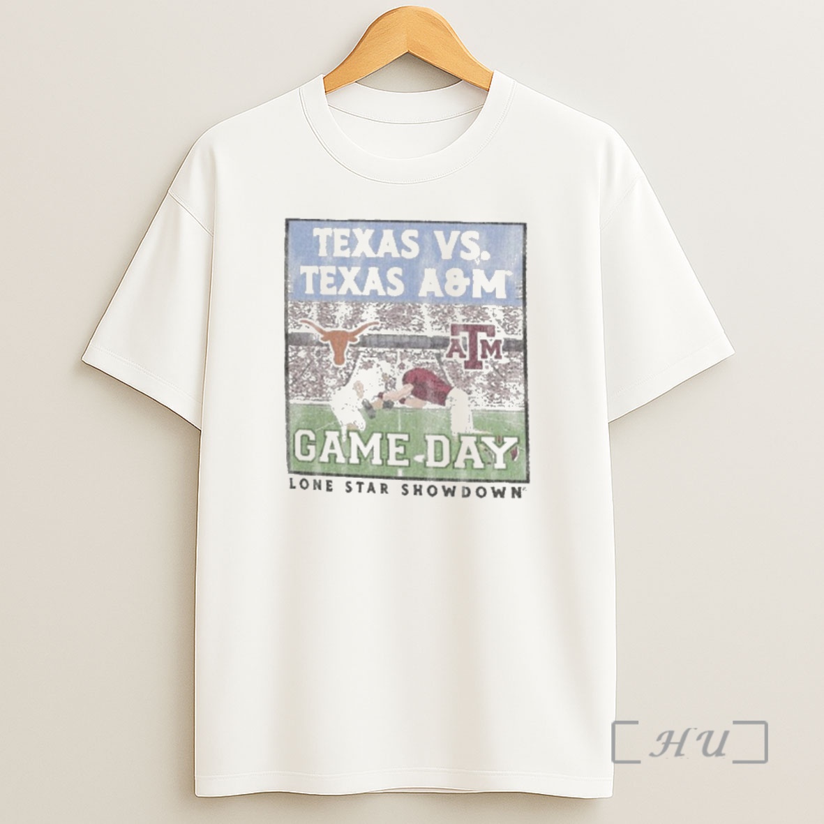 Officials Texas Am Aggies Vs Texas Longhorns Lone Star Showdown Battle Stadium Premium Shirt Sweatshirt Tee