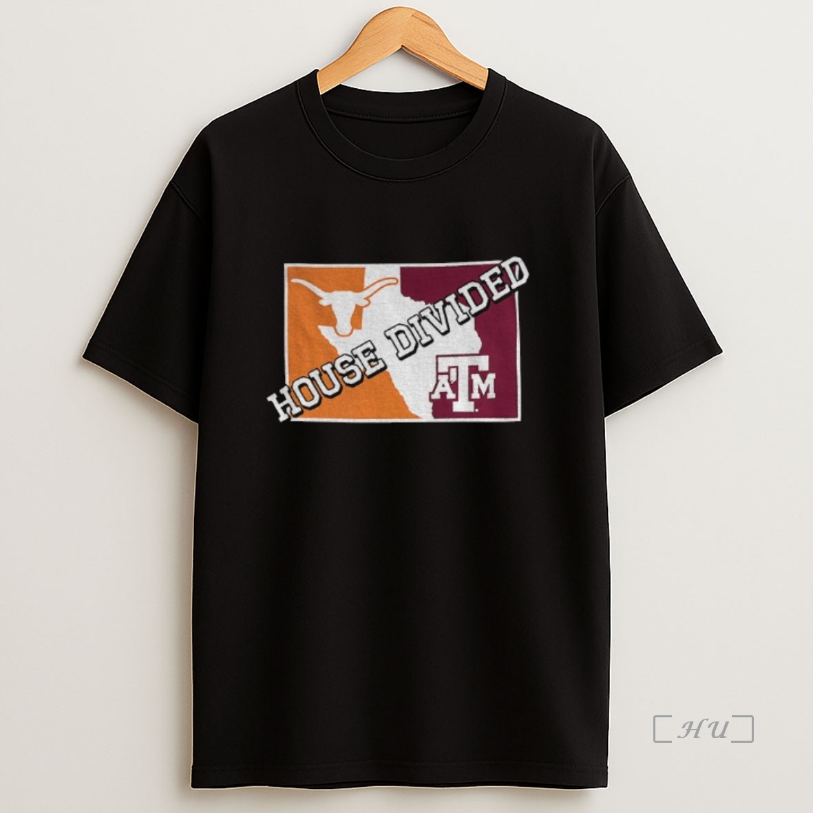 Officials Texas Am Vs Texas Longhorns House Divided Premium Shirt Sweatshirt Tee