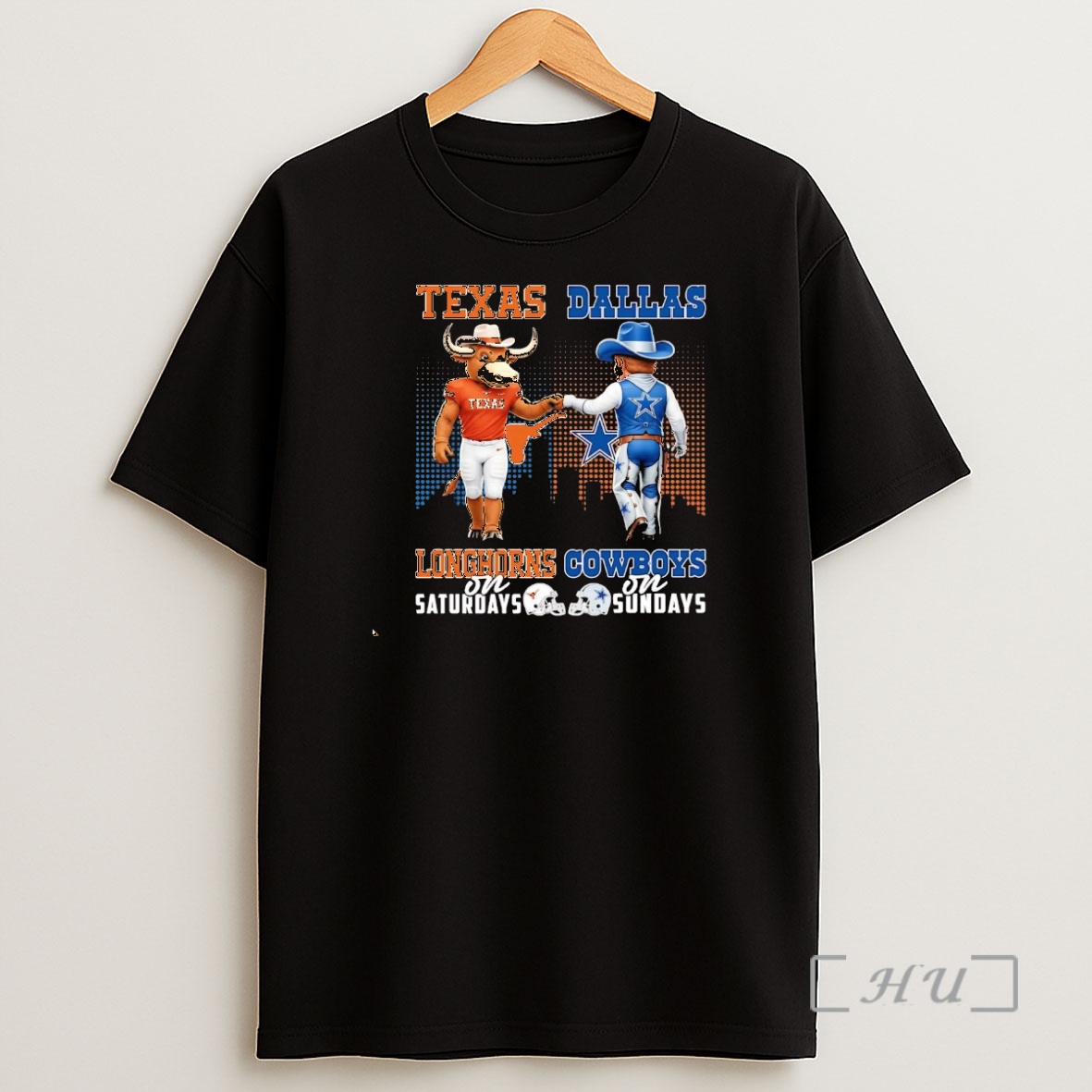 Officials Texas Longhorns On Saturdays Dallas Cowboys On Sundays Mascot Premium Shirt Sweatshirt Tee