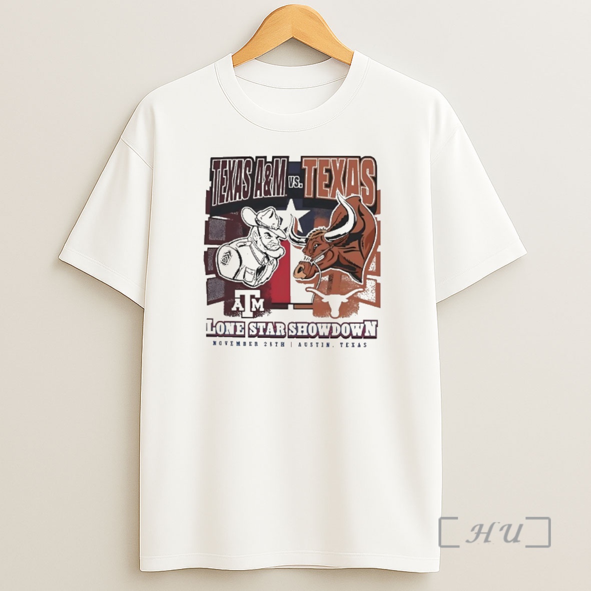 Officials Texas Longhorns Vs Texas Am 2025 Lone Star Showdown Mascots Premium Shirt Sweatshirt Tee
