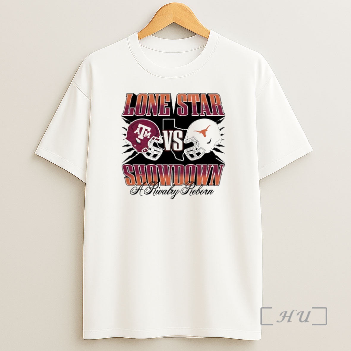 Officials Texas Longhorns Vs Texas Am Aggies The Lonestar Showdown Ash Premium Shirt Sweatshirt Tee