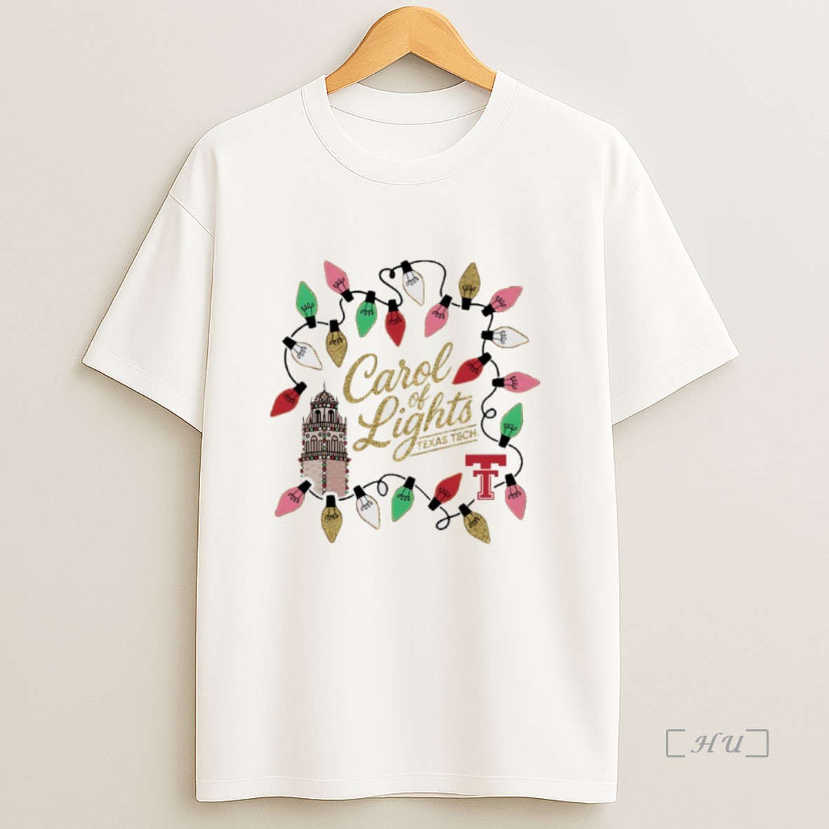 Officials Texas Tech 2025 Carol Of Lights Christmas Premium Shirt Sweatshirt Tee