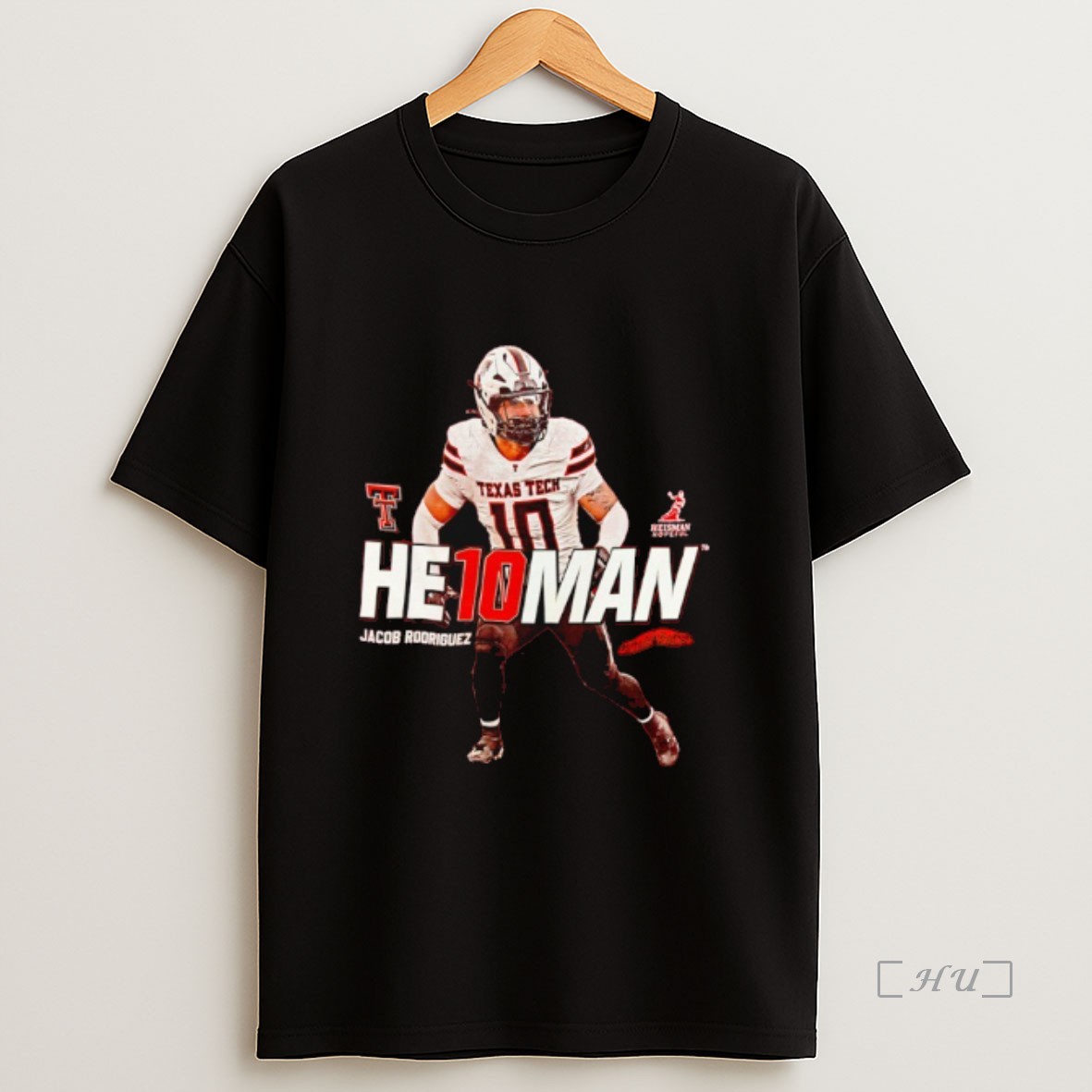 Officials Texas Tech Jacob Rodriguez He10man Premium Shirt Sweatshirt Tee