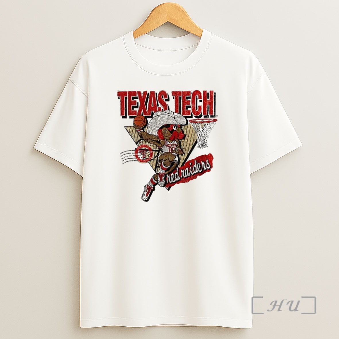 Officials Texas Tech Red Raiders Raider Red Slam Dunk Premium Shirt Sweatshirt Tee