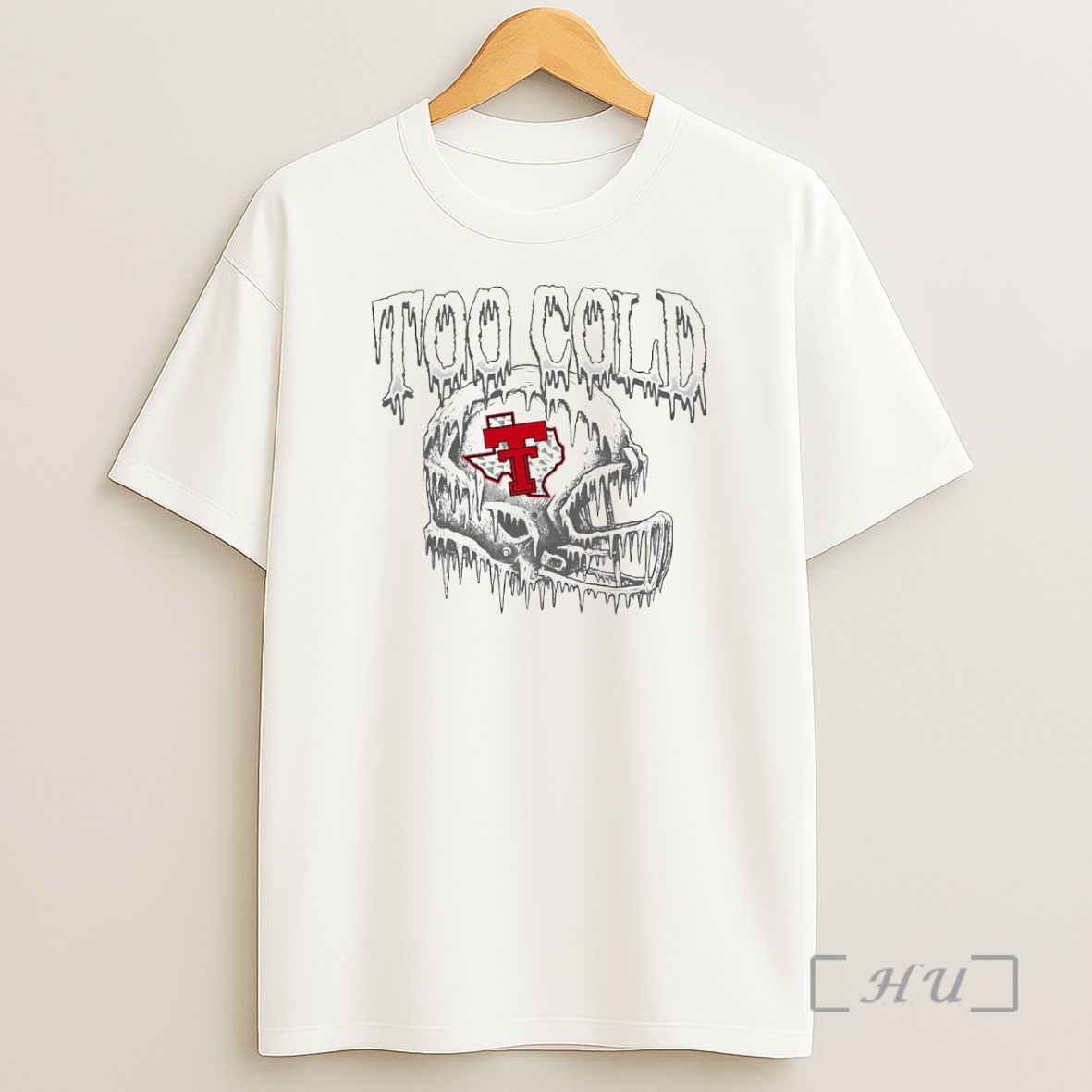 Officials Texas Tech Red Raiders Frozen Helmet Too Cold Premium Shirt Sweatshirt Tee