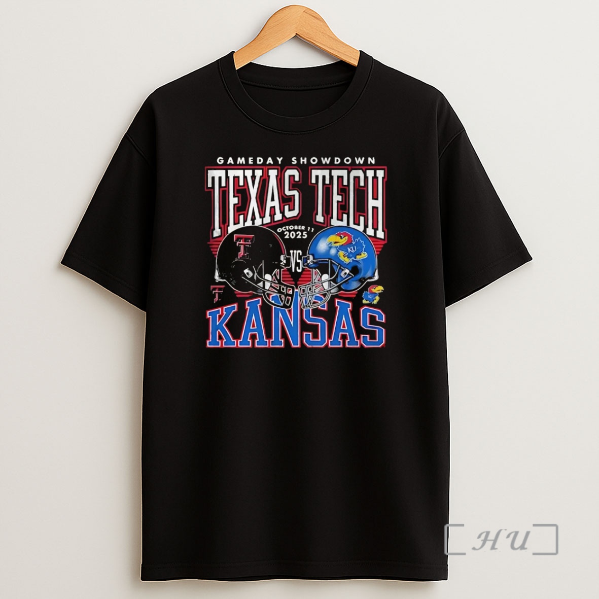 Officials Texas Tech Red Raiders Vs Kansas Jayhawks 2025 Gameday Showdown Premium Shirt Sweatshirt Tee