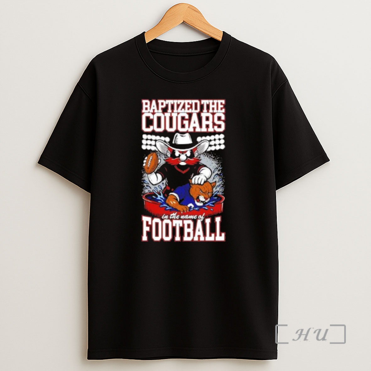 Officials Texas Tech Beat Byu Baptized The Cougars In The Name Of Football Premium Shirt Sweatshirt Tee
