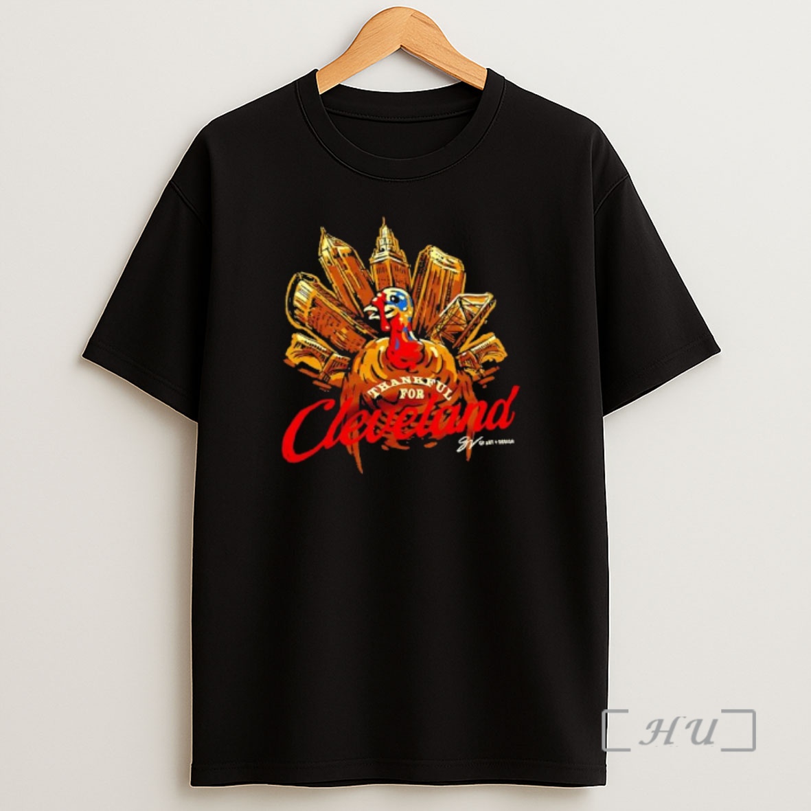 Officials Thankful For Cleveland Turkey Premium Shirt Sweatshirt Tee